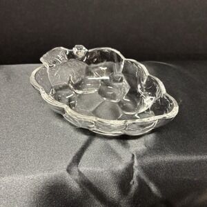 Studio Nova Crystal Grape Cluster Dish Candy Snacks Vintage‎ HTF